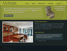 Tablet Screenshot of akservicesinc.com